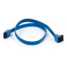 Monoprice 18" SATA III SATA cable 17.7" (0.45 m) Black, Blue