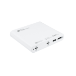 Alcasa PCA-D001W mobile device charger Universal White AC Fast charging Indoor