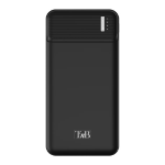 T'nB PBU10000 powerbank Polymeer 10000 mAh Zwart