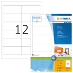 HERMA Labels Premium A4 97x42.3 mm white paper matt 1200 pcs.