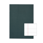 Rhino 13 x 9 Oversized Exercise Book 80 Page Dark Green F8M (Pack of 50)