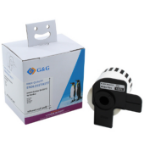 G&G Image 15201/5D22212-TD DirectLabel Etikettes white Film (replaces Brother DK22212) for Brother P-Touch QL/700/800/QL 12-102mm/QL 12-103.6mm