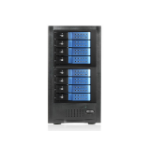 iStarUSA JAGE6BT8HDBL-DE disk array Desktop Black, Blue