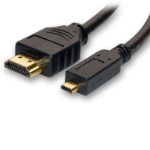 8WARE Micro HDMI to High Speed HDMI Cable 1.5m with Ethernet Male to Male