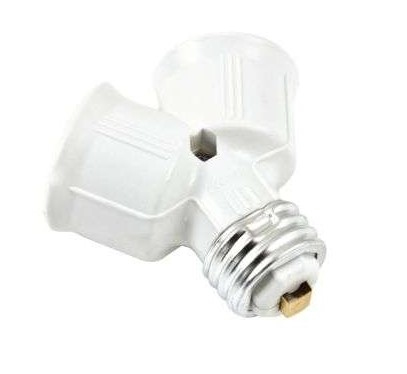 EU Product - Adapter fr LED-Leuchtmittel E27->2*E27 thumbnail