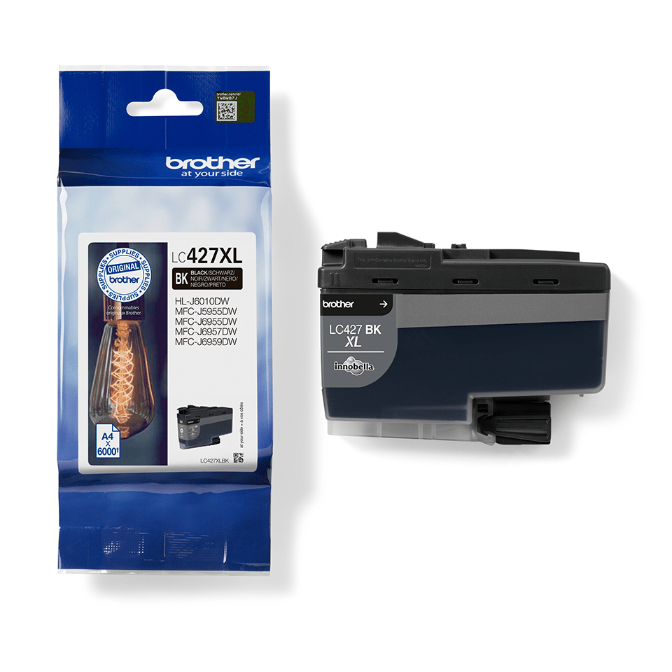Brother LC427XLBK Inkjet Cartridge High Yield Black LC427XLBK