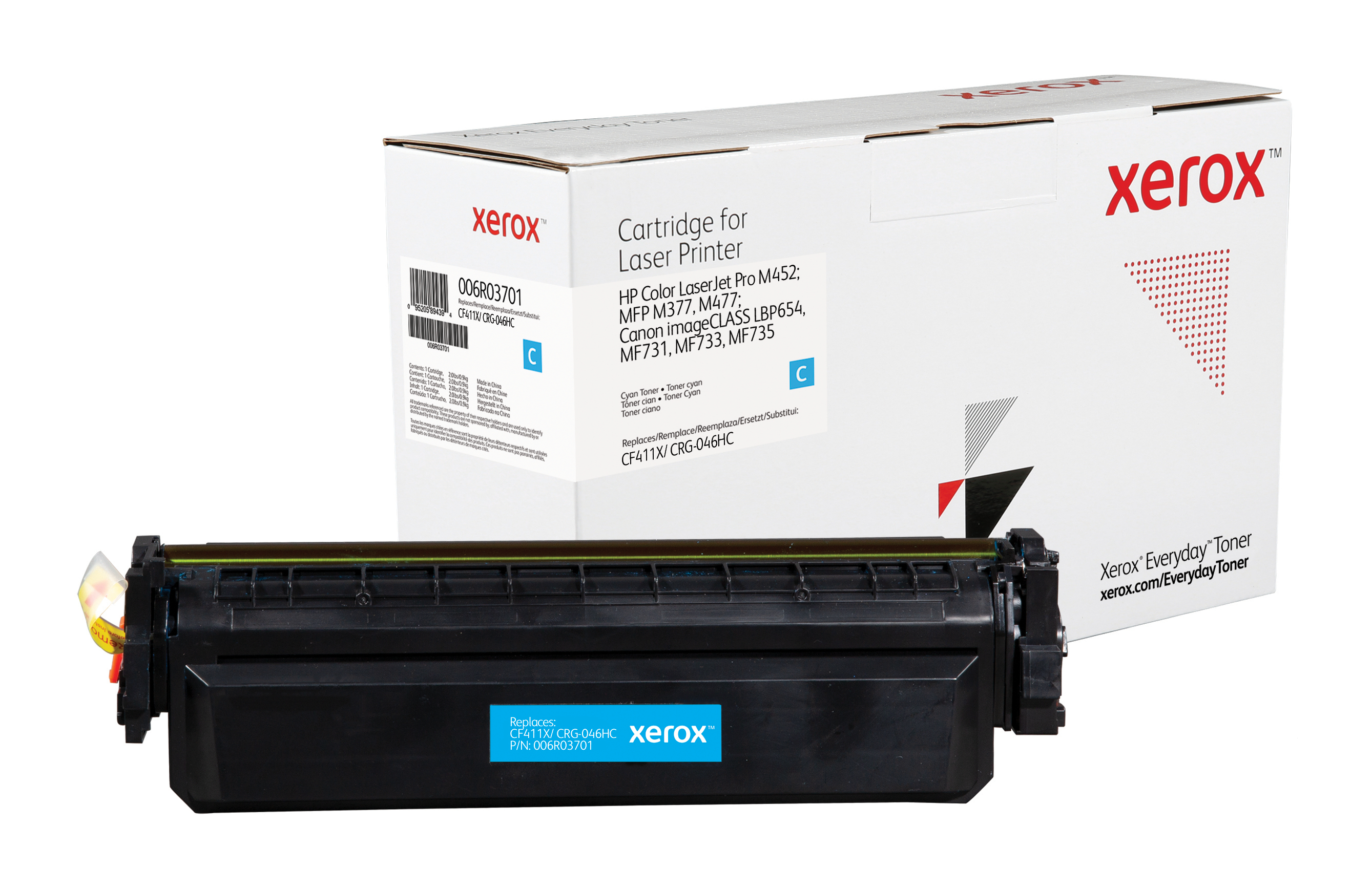 Image of Xerox 006R03701 Toner cartridge cyan, 5K pages (replaces Canon...