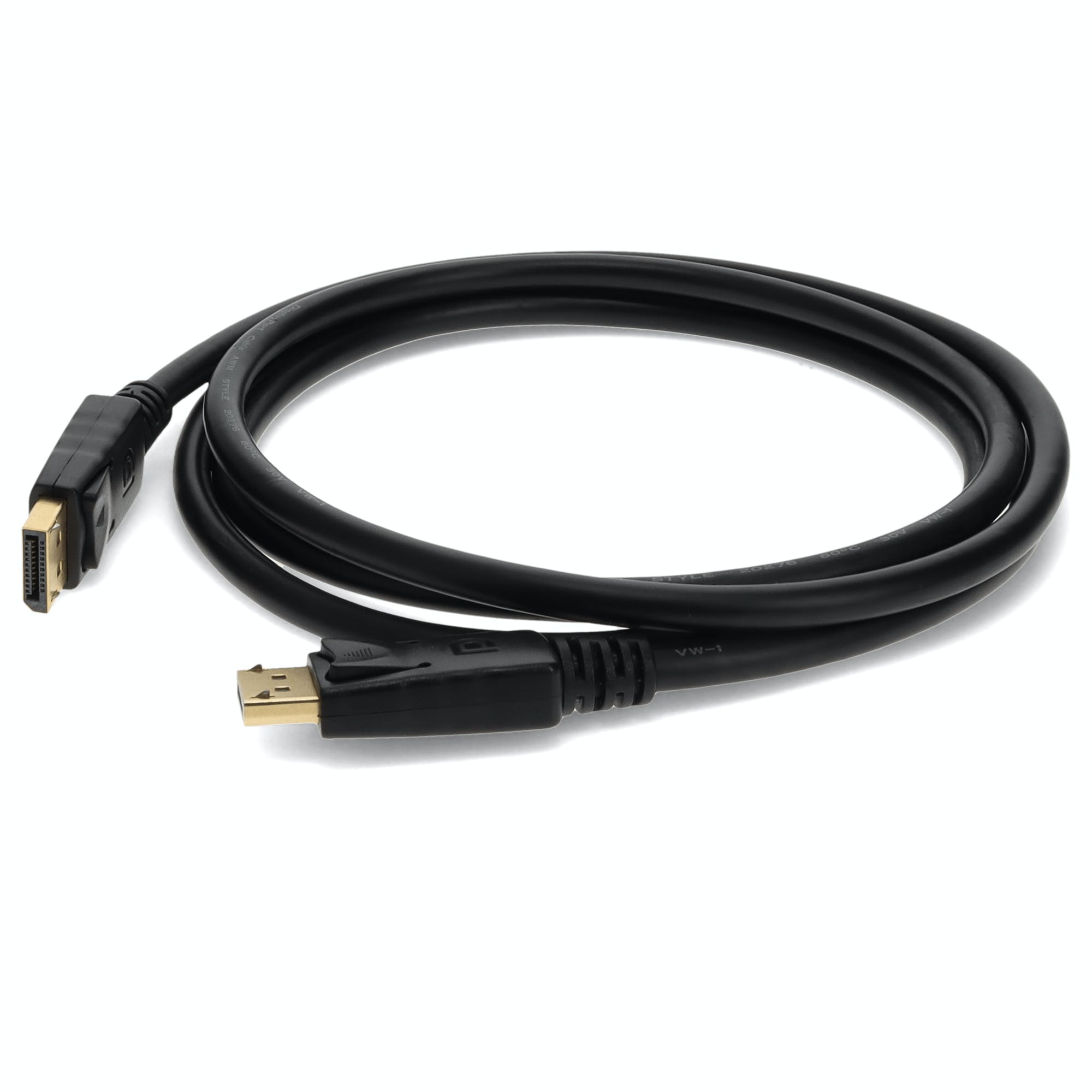 DISPLAYPORT1M ADDON NETWORKS ADDON 1M DISPLAYPORT 1.2 MALE TO MALE BLACK CABLE MAX RESOLUTION UP TO 3840X2160