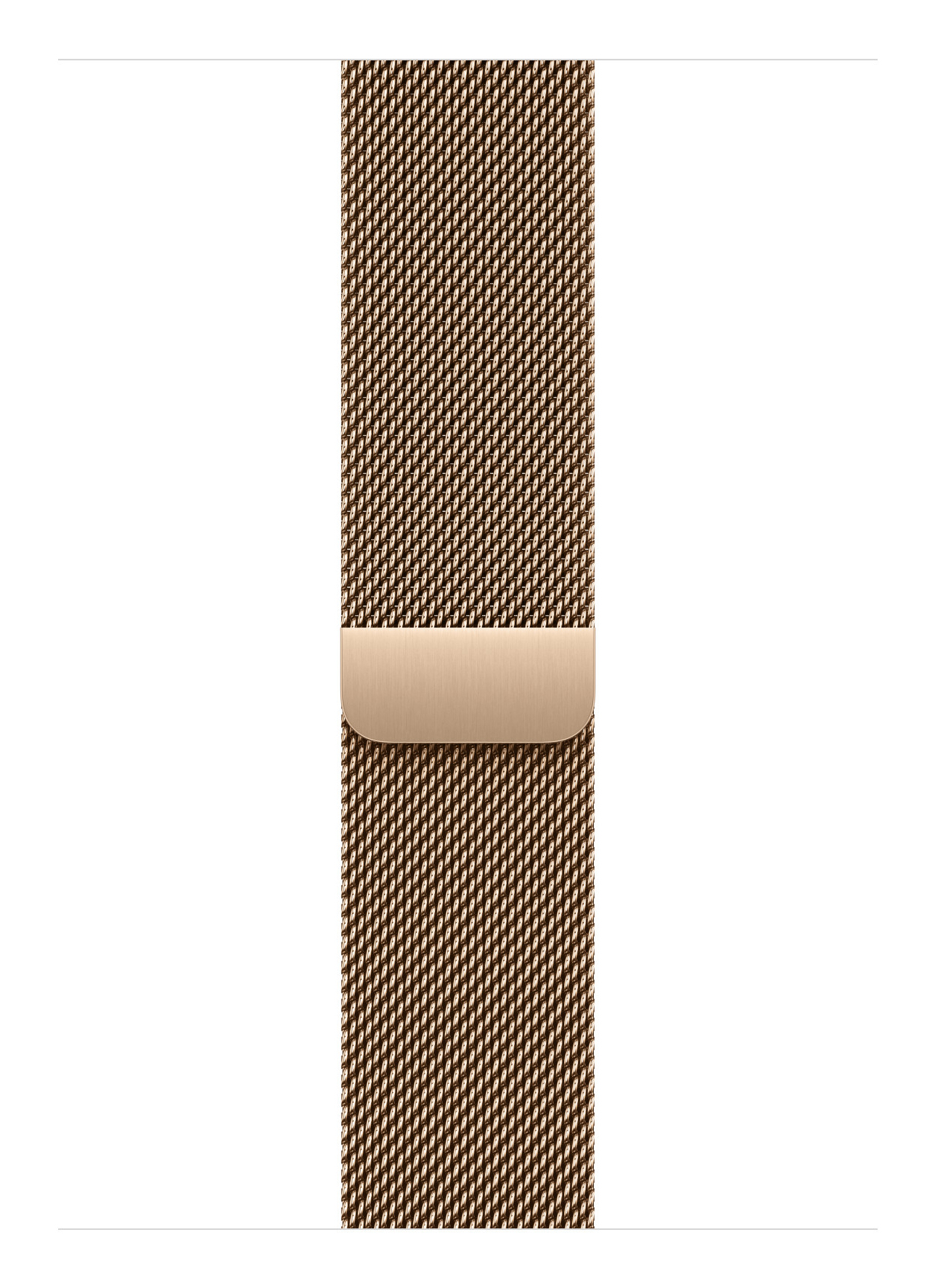Apple 46mm Gold Milanese Loop - S/M