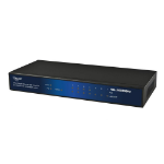 ALLNET ALL-SG8208PD network switch Unmanaged Gigabit Ethernet (10/100/1000) Power over Ethernet (PoE) Black