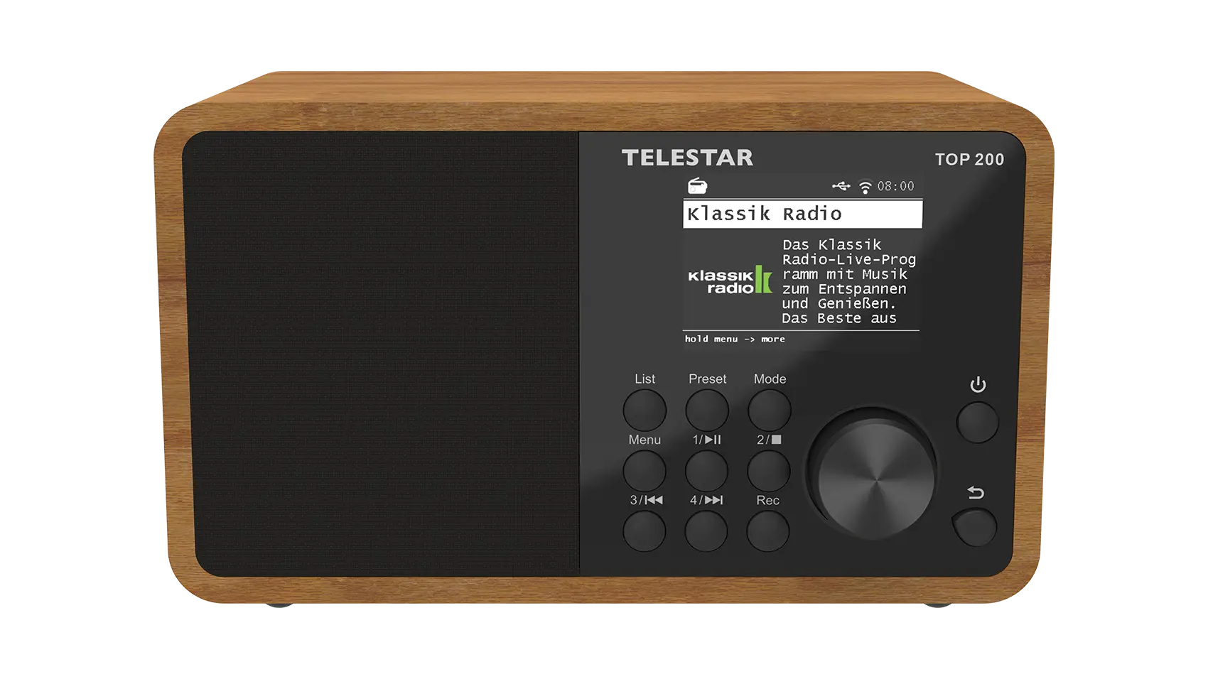 Telestar 5701200 radio Internet Digital Wood