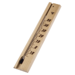 Hama 00186401 environment thermometer Mechanical environment thermometer Indoor Wood