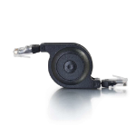 C2G 1.8m Cat5e RJ45 networking cable Black