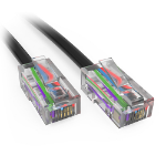 Accortec C6NB-K3-ACC networking cable Black 36" (0.914 m) Cat6 U/UTP (UTP)