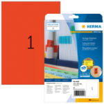HERMA 4422 printeretiket Rood Zelfklevend printerlabel