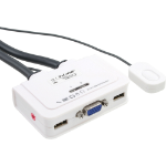 InLine KVM Switch 2 Port VGA USB with Audio