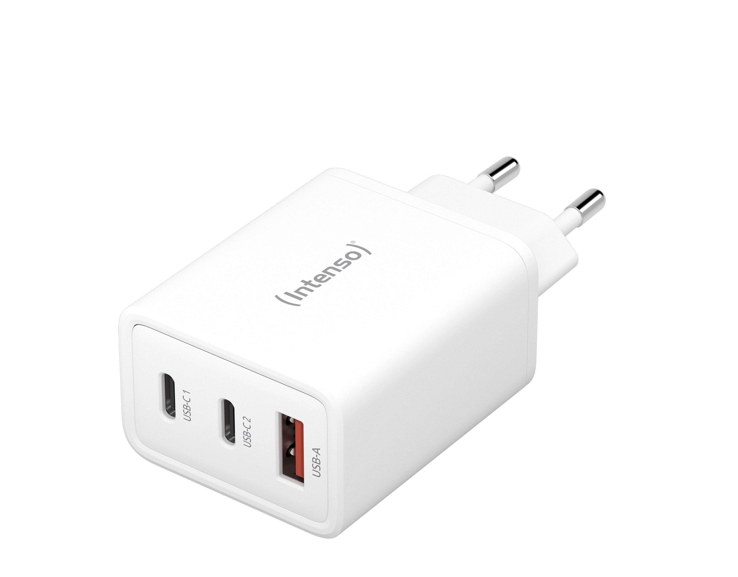 Image of Intenso POWER ADAPTER 1XUSB-A/2XUSB-C/7806512 Universal White AC...