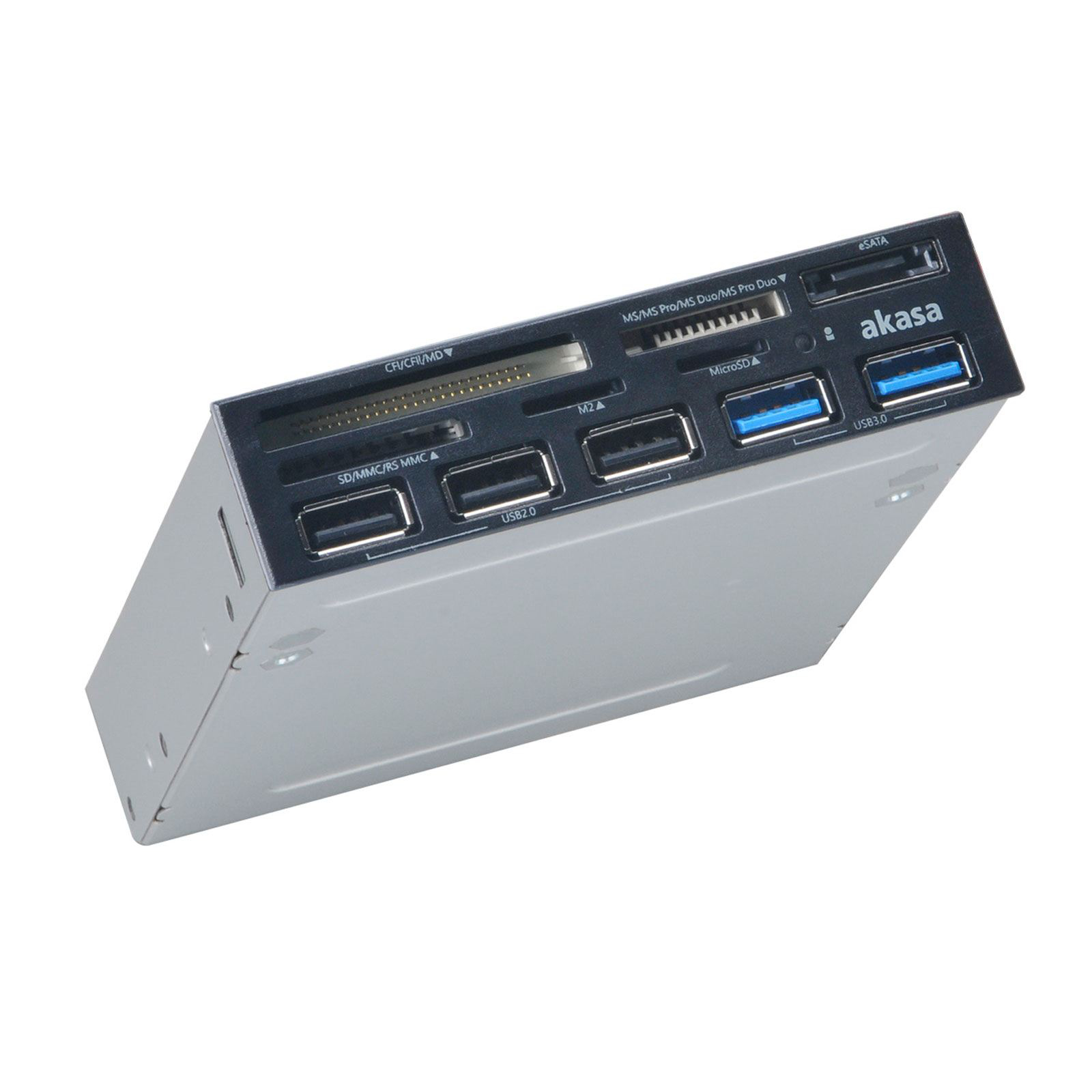 Akasa AK-ICR-16 card reader USB 3.2 Gen 1 (3.1 Gen 1) Internal Grey