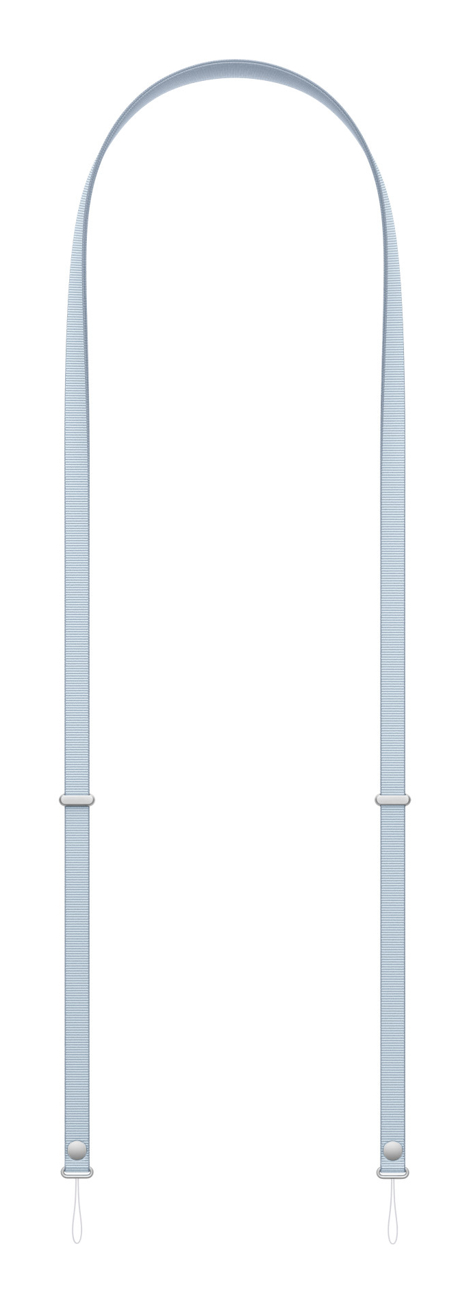 Apple Crossbody Strap - Light Blue
