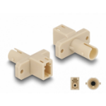 DeLOCK 87939 glasvezeladapter LC/ST 1 stuk(s) Beige