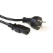 HPE C13 - DK-2.5A DK 250V 10Amp 1.83m Power Cord Svart
