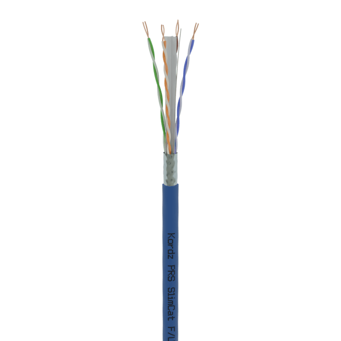 Kordz K34202-305M-BL networking cable Blue Cat6a F/UTP (FTP)