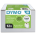 Dymo 13186/S0722420 DirectLabel-etikettes white 101mm x 54mm Pack=12 for Dymo GuestGuard/LW 550 60mm/400 Duo/60mm