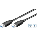 Microconnect USB3.0AA2B USB cable USB 3.2 Gen 1 (3.1 Gen 1) 2 m USB A Black