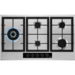 AEG 6000 Series 86cm 5 Burner Gas Hob - Stainless Steel