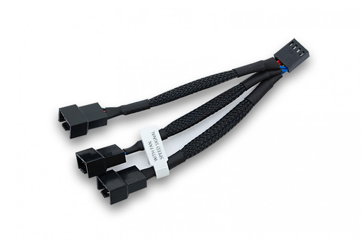 EK Water Blocks EK-Cable Y-Splitter 3-Fan PWM (10cm)