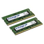 Integral 32GB(2X16GB) LAPTOP RAM KIT DDR4 2400MHZ PC4-19200 UNBUFFERED NON-ECC SODIMM 1.2V 1GX8 CL17 VALUE