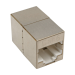 Tripp Lite N234-001-SH wire connector RJ-45 Silver