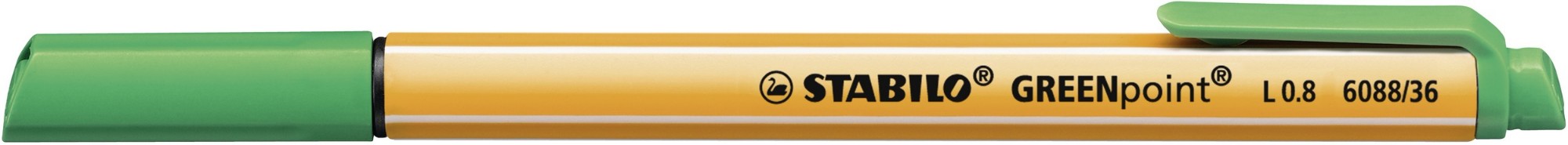 STABILO GREENpoint fineliner Black, Blue, Red, Green 4 pc(s)