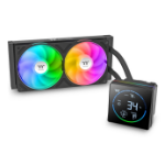 Thermaltake TH240-S V3 ARGB Processor All-in-one liquid cooler 4.72" (12 cm) Black 1 pc(s)