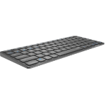 Rapoo E9600M keyboard Universal USB + Bluetooth QWERTY Dark Grey