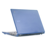 iPearl MCOVERAC720LBLU laptop case 11.6" Hardshell case Blue, Translucent