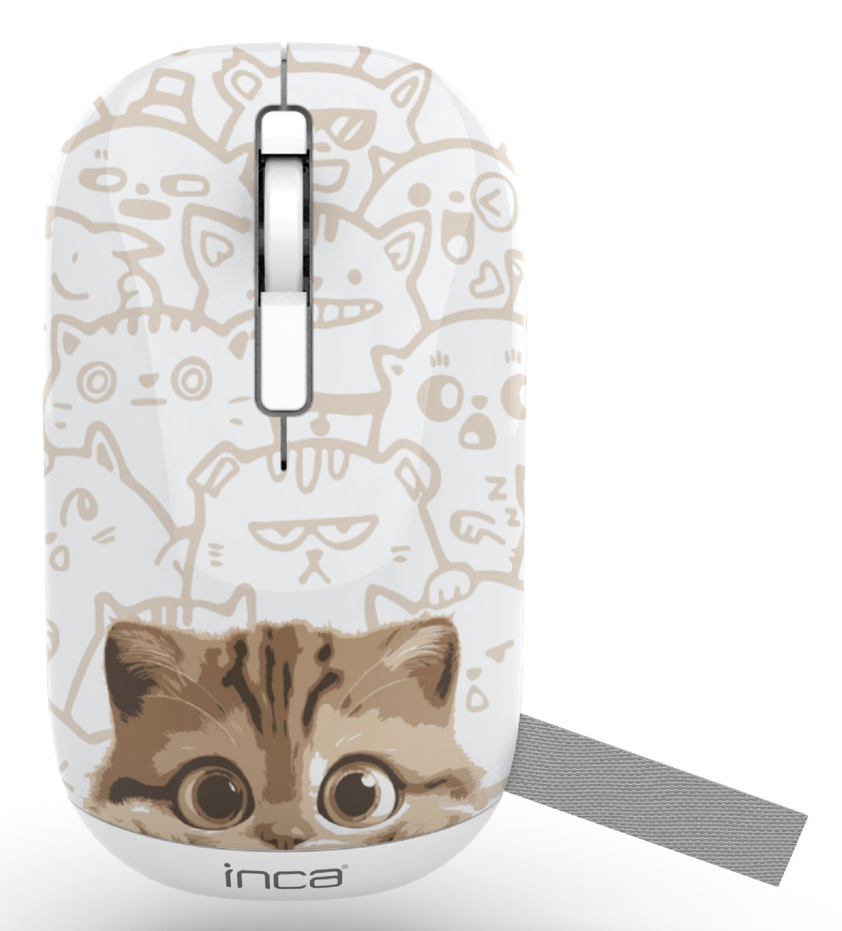 Inca IWM-242K mouse Office Ambidextrous Bluetooth 1600 DPI