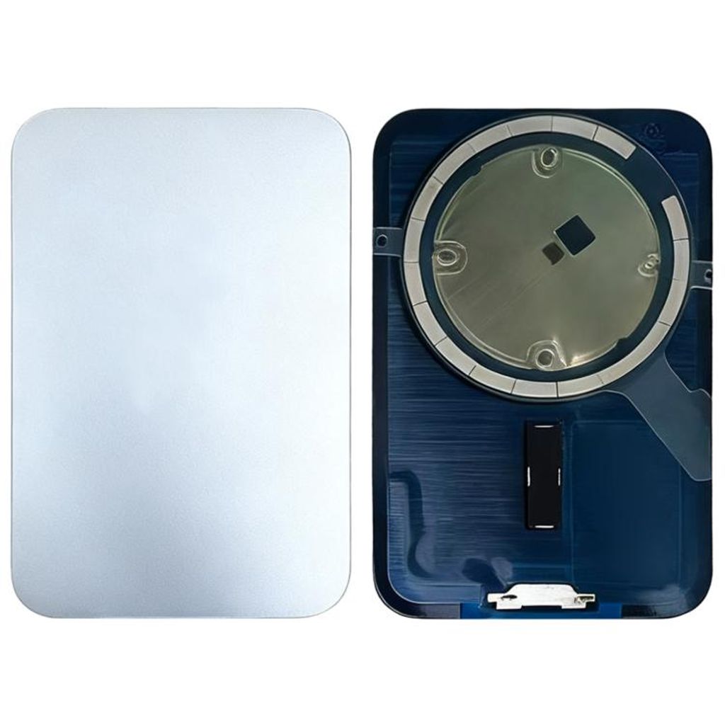 EU Product - iPhone 17 Pro Max Back Cover with Small Parts (No Logo) - Silver thumbnail