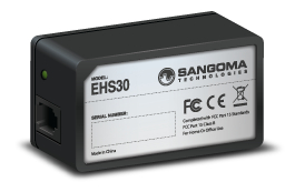 Image of SANGOMA EHS30 Phone Electronic Hook Switch Adaptor