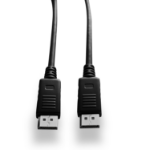 V7 V7DP2DP-6FT-BLK-1E 70.9" (1.8 m) DisplayPort Black