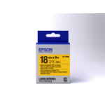 Epson Strong Adhesive Tape - LK-5YBW Strng adh Blk/Yell 18/9
