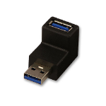 Lindy USB 3.2 Type A to A 90° Adapter, up