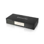 iogear Dual View Dual-Link DVI Secure KVM switch Black