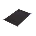 Videk Fixed Vented Shelf 715mm Deep - Black