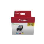 Canon 2934B015/CLI-521 Ink cartridge multi pack C,M,Y Blister, 3x446 pages ISO/IEC 24711 9ml Pack=3 for Canon Pixma IP 3600/MP 980
