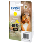 Epson Squirrel Singlepack Yellow 378XL Claria Photo HD Ink