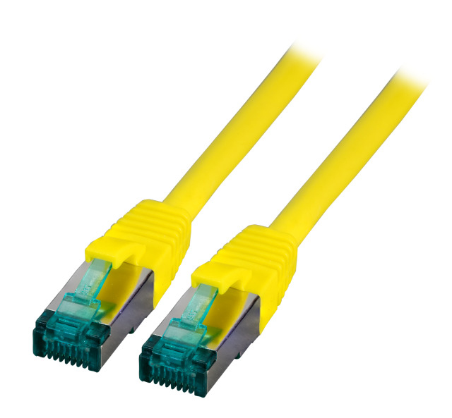 EFB Elektronik MK6001.10Y networking cable Yellow 10 m Cat6a S/FTP (S-STP)