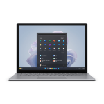 Microsoft Surface Laptop 5 i7-1265U Notebook 38.1 cm (15") Touchscreen Intel® Core™ i7 16 GB LPDDR5x-SDRAM 256 GB SSD Wi-Fi 6 (802.11ax) Windows 10 Pro Platinum