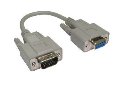Cables Direct AD-425 VGA cable 0.21 m VGA (D-Sub) Grey