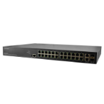 Lantronix SM24TBT2DPB-2XPS-NA network switch Unmanaged L2 Gigabit Ethernet (10/100/1000) Power over Ethernet (PoE)